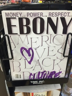 cleophatrajones:   eyebrowarchkvng:  This is the realest magazine I’ve ever seen in the grocery store. 👌🏾   Got mine! 