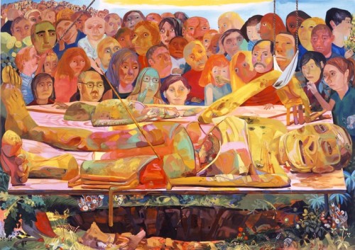 Presentation, Dana Schutz, 2005, MoMA: Painting and SculptureFractional and promised gift of Michael
