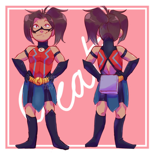 Here is my re-design of Yaoyorozu’s hero costume!