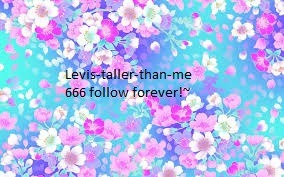 levis-taller-than-me:  After a year and a month, I have graciously received 666 followers!