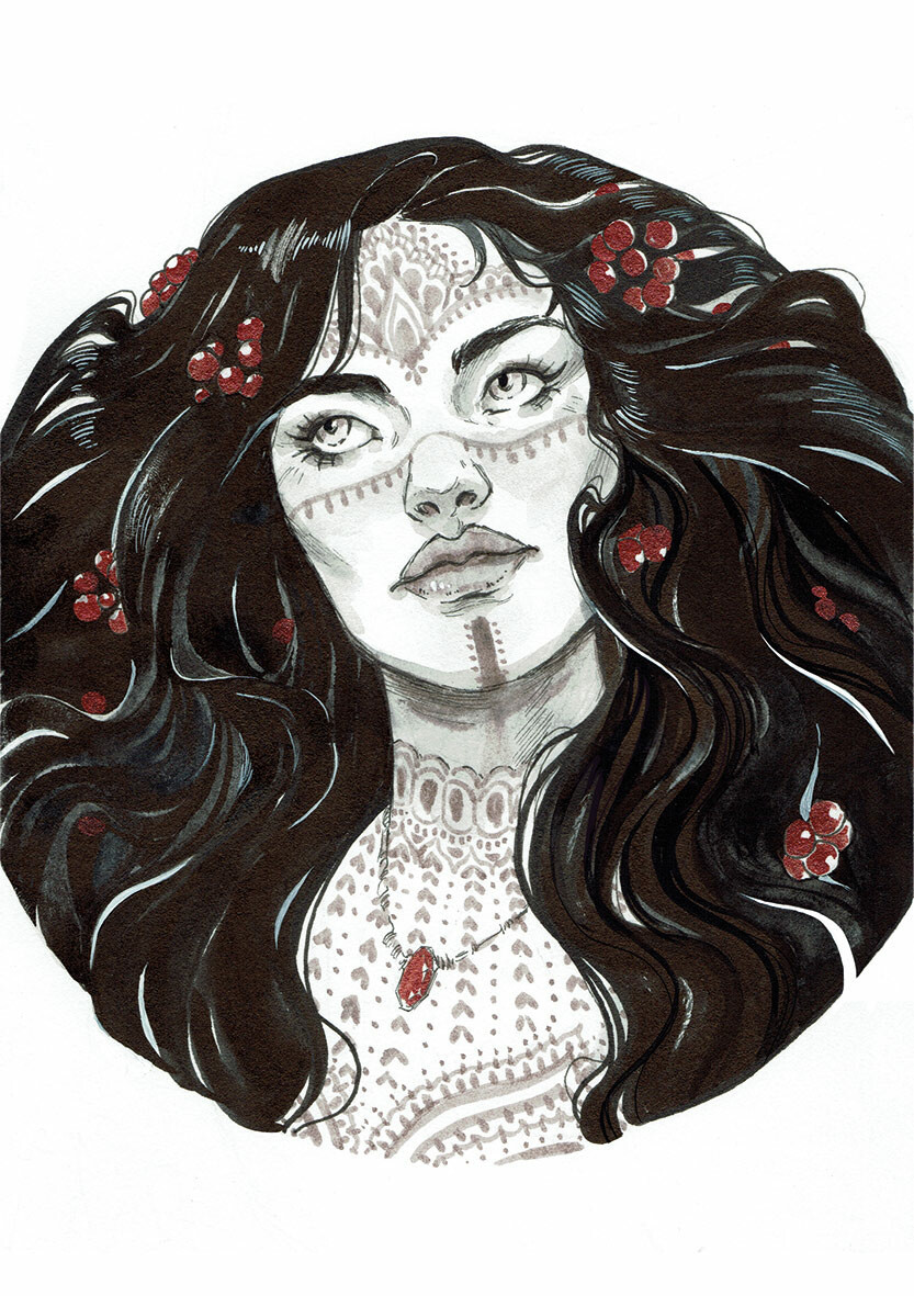thecollectibles: Botanical Witches by  Célia Beauduc  