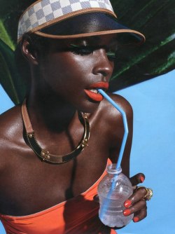 foudre:  “Club Tropicana”Muse, Summer 2013Kiara Kabukuru by Laceystyling by Beth Fenton 