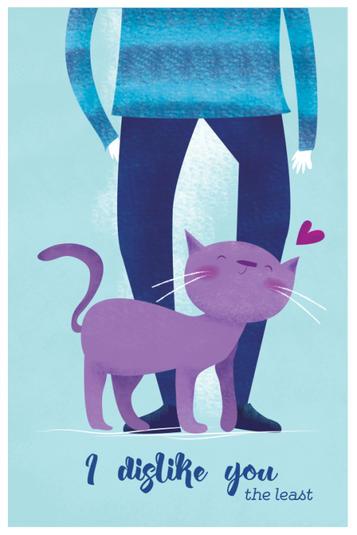 Les chats aussi vivent la Saint-Valentin comme ils le peuvent &hellip;www.behance.net/ta