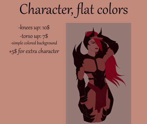 artsysera: The payments will be done through paypal.Contact me on tumblr or through the emtail : ser