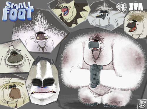 hebrocharacterdesign:SMALLFOOT 2012-2013