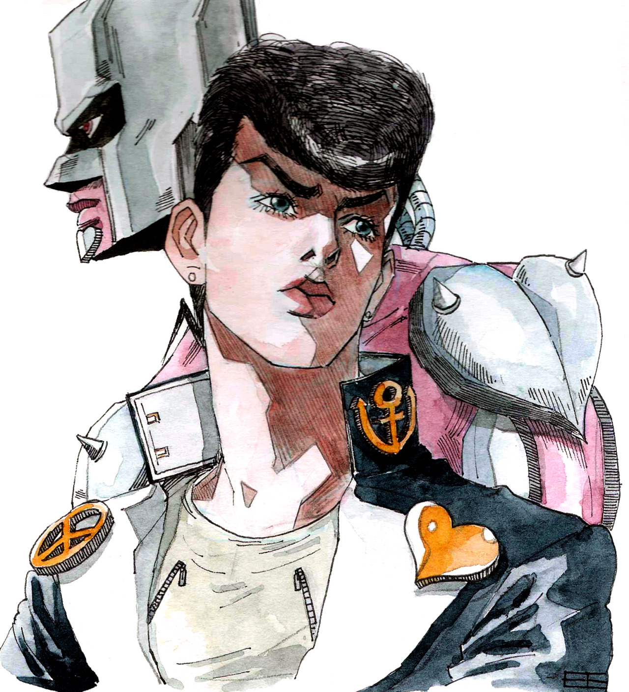 thenorthseasinging:  Josuke x 4