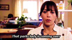 gilianderson:  Oh, Ann Perkins, you perfect sunflower 