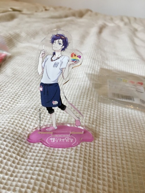 My yu village vanguard cafe limited acrylic stand arrived today