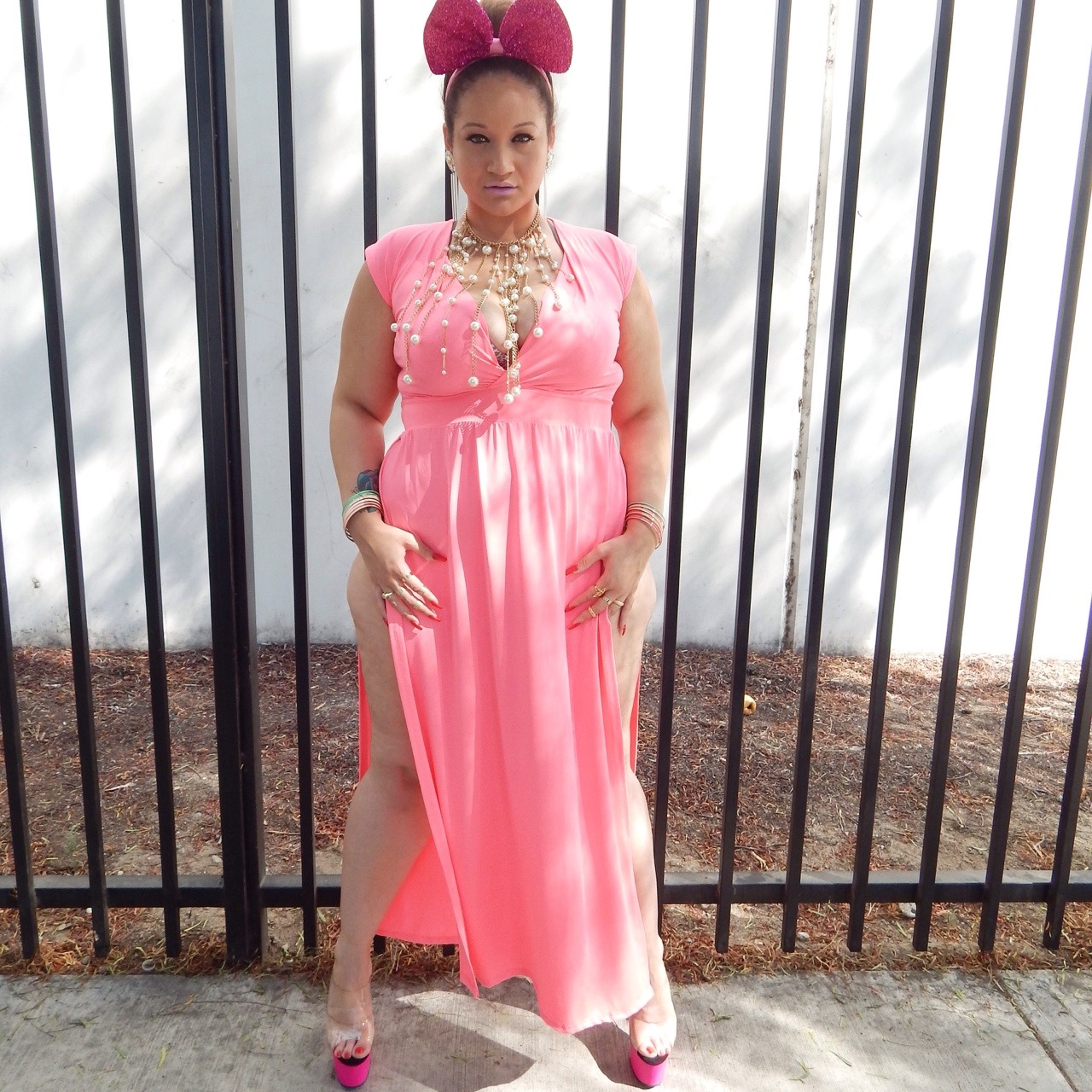 exoticplusmodel:  Pretty in pink 😍  &hellip;wow