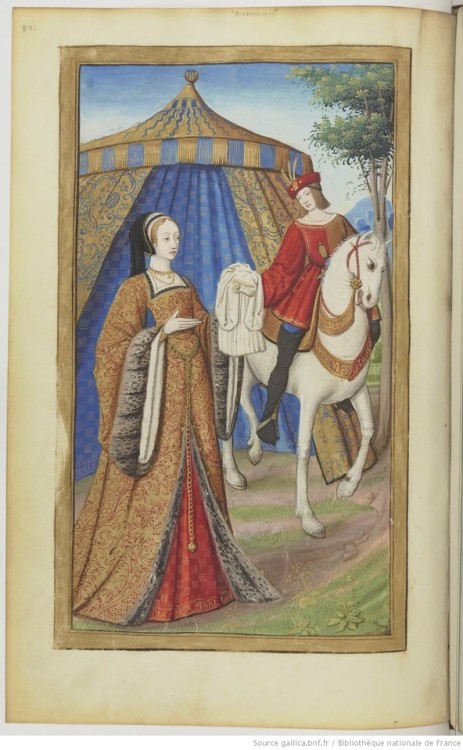 Epistulae heroidum (Octavien de Saint-Gelais) by Jean Pichore, Robinet Testard and other unknown ill