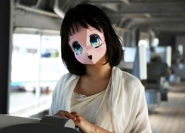 cubebreaker:  The 2.5D manga mask patterns are free, simple to make, and come in