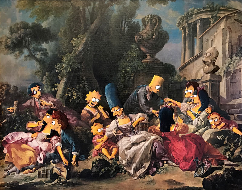 culturenlifestyle:  Artist Repurposes and Enhances Thrift Art Oil Paintings Into