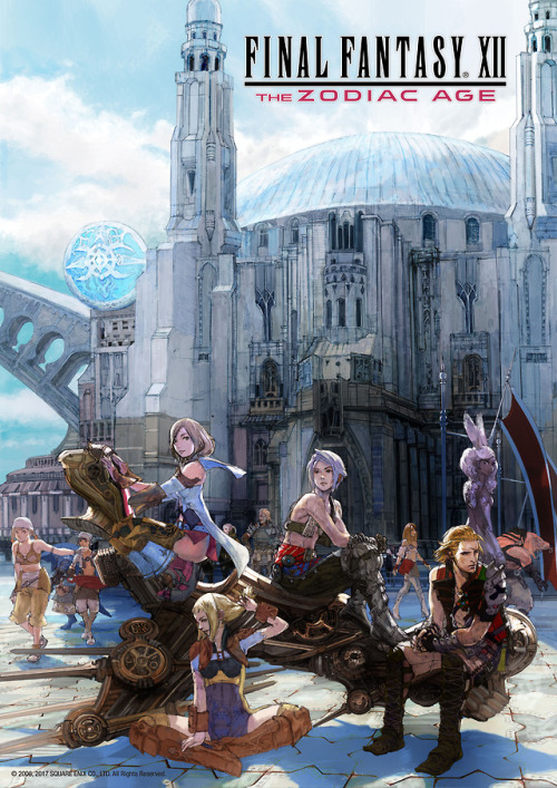 demifiendrsa: Final Fantasy XII: The Zodiac Age new illustration by Isamu Kamikokuryo.