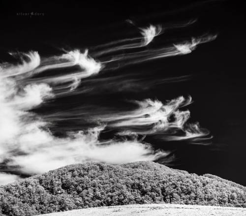 The arrival of clouds &hellip; wind building over Gulaga (Mt Dromedary) Tilba Tilba NSW | near-i