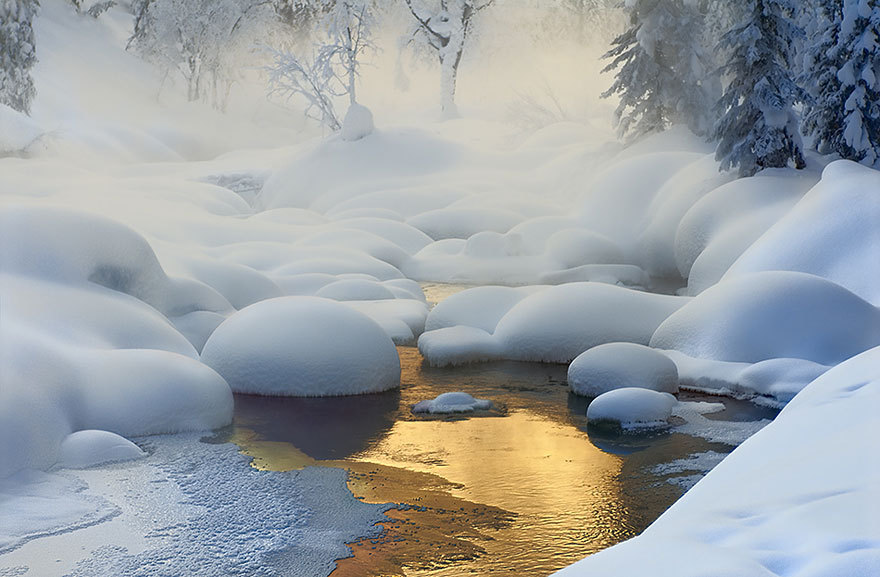 odditiesoflife:  Winter Wonderland Winter can be as beautiful as it is frigid –