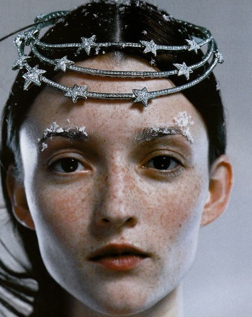 supermodelgif:Audrey Marnay photographed by Eric Traoré for Vogue Paris, September 1999 