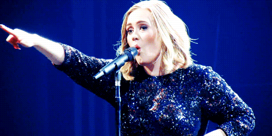 fuckyasadele:  Adele’s face expressions during ‘Rumour Has It’ are unique 