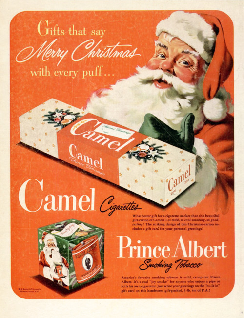 Camel and Prince Albert, 1949Theme: 12 Days of Christmas, Day 10 