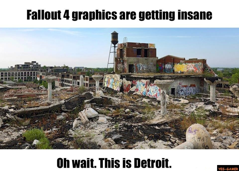 yes-gamer:  For more : YES-GAMER  Fuck you! Comet Detroit and say that. We&rsquo;ll
