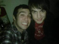 when-carousel-met-blender:  Pete Wentz + Brendon Urie