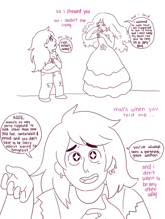 freakishfrollic:  in the wake of all the “thin rose” debates, i thought about what it might have been like for rose   seen on rebloggy.com/My art