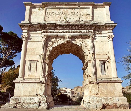 Ancient Worlds - BBC Two  Episode 6 “City of Man, City of God” The Arch of Titus (Arcus Titi) is a t