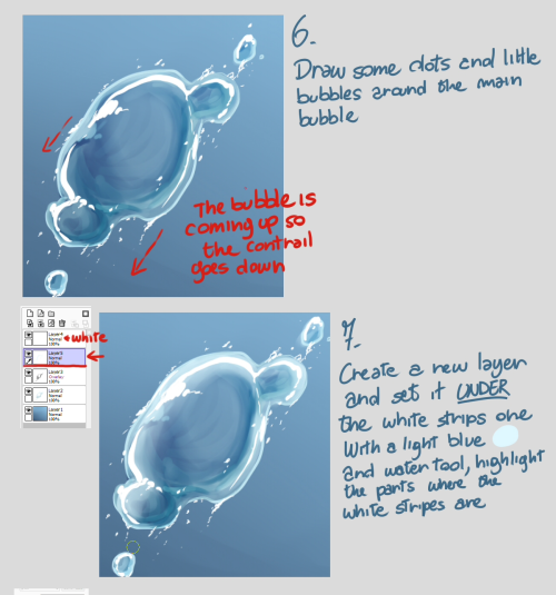 natsubuta: How to: draw an underwater bubbleI don’t know why I hadn’t posted this sooner
