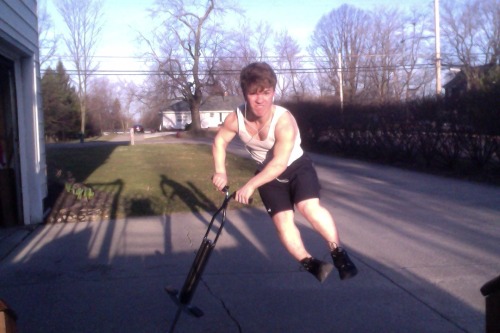 Pogo stick for the win