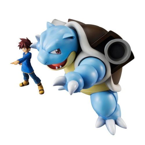  Pokémon G.E.M. Gary Oak with Blastoise figurine by MegaHouse is now available for preorder. Bandai 