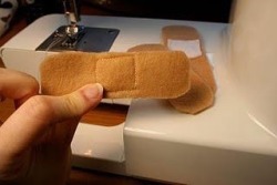 daddys-kinkykittenn: linnylace:   thezachsterisawesome:  Little Hacks 1 Sew a piece of velcro onto a piece of felt to make a band aid for your stuffies!! 😄   This is the cutest idea ever!   stuffies get hurt tooo 