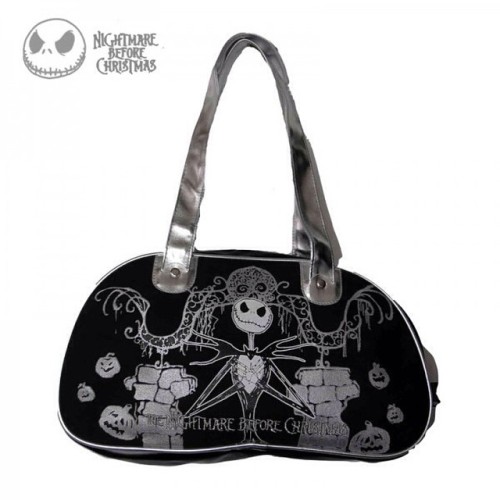 NEW TO KC HQ! Gothic Nightmare Before Christmas Bowling Bag - £12.99! www.katesclothing.co.uk#gothic