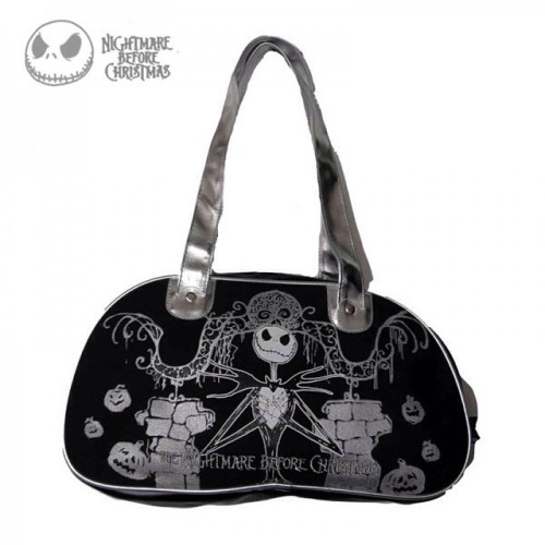 NEW TO KC HQ! Gothic Nightmare Before Christmas Bowling Bag - £12.99! www.katesclothing.co.uk#