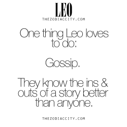 zodiaccity:  Zodiac Leo Facts. For more information on the zodiac signs, click here.