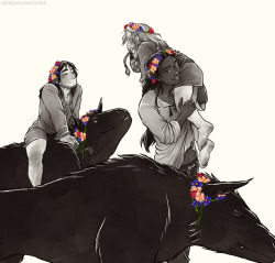 apfelgranate:   The flower crowns were Kíli’s