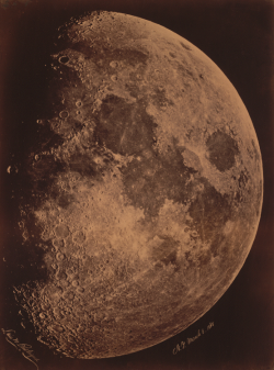 dame-de-pique:   Lewis M. Rutherfurd (1816-1892) - Moon, March 6, 1865