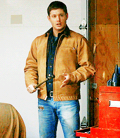 winchesterandwinchester:  #he’s such a 5 year old in this scene and i love it #like