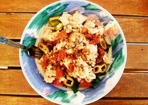 Tuna salad #yummy. . . . @AppLetstag #plantbased #veganfoodshare #healthy #eatclean #veggies #heal