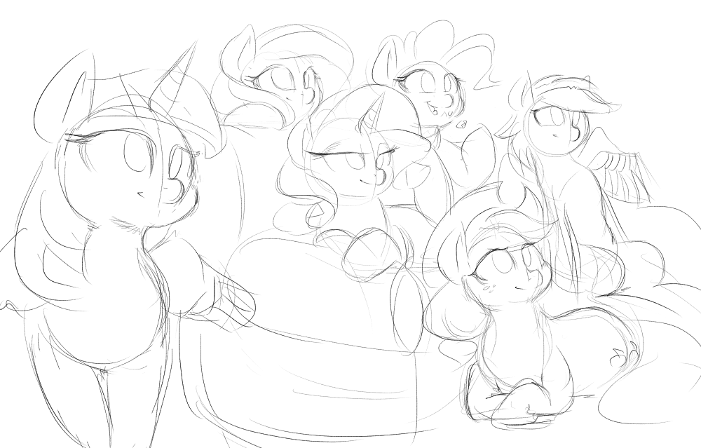 Doodle before bed. Wish I could&rsquo;ve done a full blown pic for the premiere,