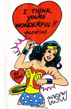 natasharomanovofficial:   DC Comics Valentines c. 1978-1980 