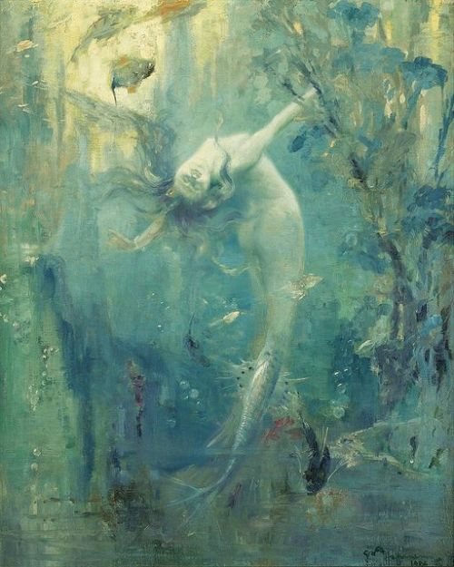 hoodoothatvoodoo:  Gaston Hoffmann ‘Sirene’