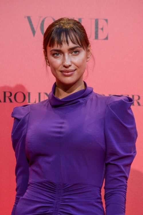 amazing-vs-angels:Irina Shayk attends Vogue 30th Anniversary Party on July 12, 2018 in Madrid, Spain