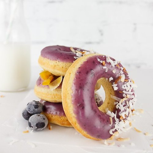 -=- MANGO BLUEBERRY DONUTS 