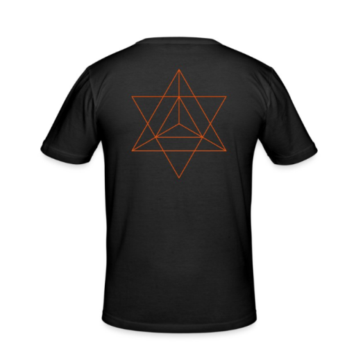 Black DTA With Tetrahedron on back available now !Order on www.undergroundpharaoh.com/