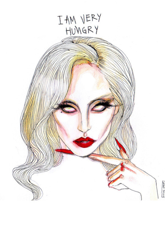 wordsnquotes:  artsnskills:    ART MUSIC ICONS GET A MACABRE MAKEOVER  BY LUCAS