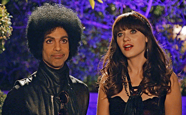 Prince vetoed a Kardashian cameo on New Girl Super Bowl episode““I felt so bad because obviously everyone had gone out of their way to be there on that day. But Prince was running the show, so.” -Zooey Deschanel
”