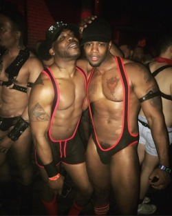 Black Men of leather