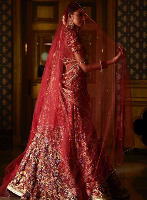 Designer: Tarun Tahiliani - Bridal Couture 17/18Photography: Hormis Antony TharakanModel: Dayana Era