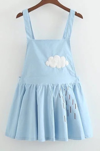 byetoyoua: Kawaii Mori Style Dresses You Can’t Miss(Big Sale)  Cloud Printed //