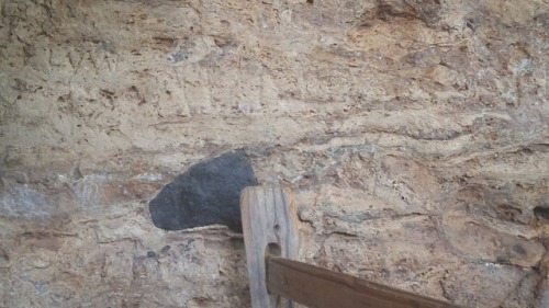 iamthepulta:A lovely crossbedded sandstone and basaltic erratic from Tazigoot NP and Montezumas Well