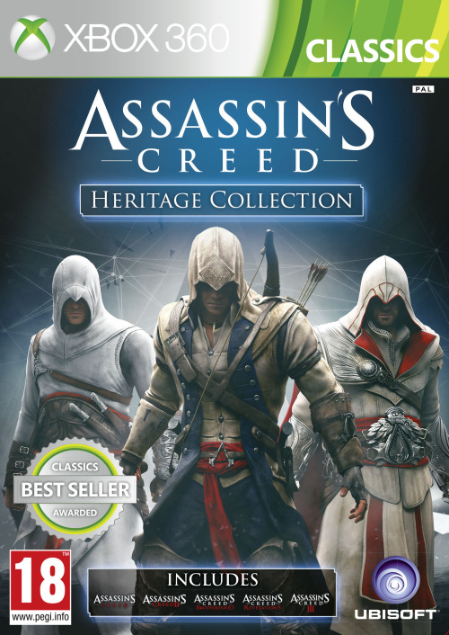 gamefreaksnz:  Assassin’s Creed Heritage Collection announcedUbisoft has announced that it will be releasing the Assassin’s Creed Heritage Collection for Xbox 360, PS3 and PC in Europe.